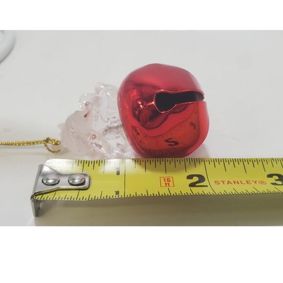Santa Jingle Bell Christmas Ornament by Cannon, PRE-OWNE, EUC - Picture 5 of 5
